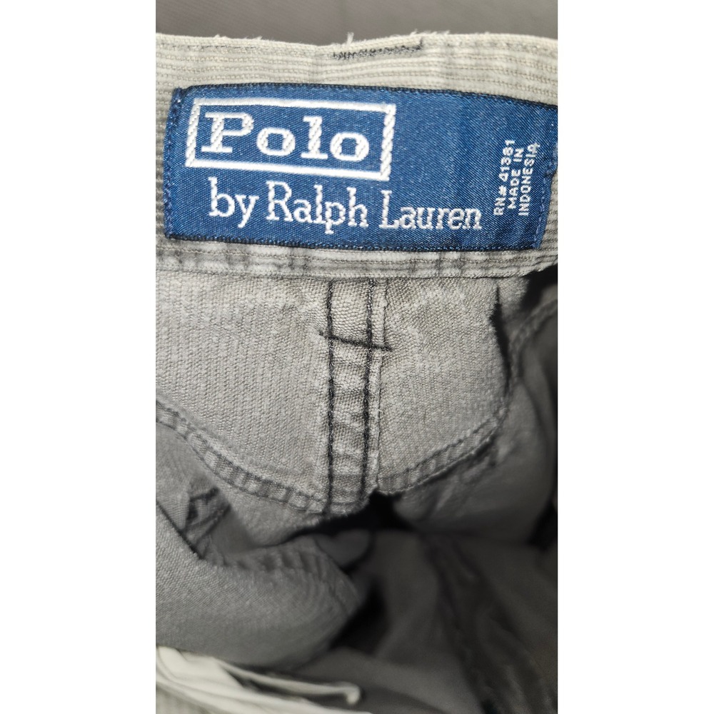 Polo Ralph Lauren Men's Gray Corduroy Pants Size 38x28 Straight Fit - Picture 4 of 9